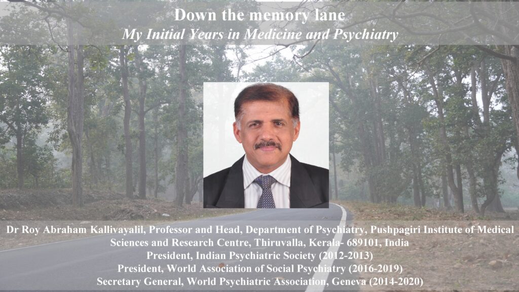 Prof. Roy Abraham Kallivayalil, Pushpagiri Institute of Medical Sciences and Research Center, Thiruvalla, Kerala